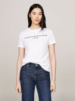 nahlad Tommy Hilfiger dámske biele tričko