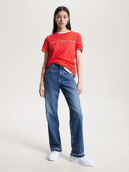 nahlad Tommy Hilfiger dámske červené tričko