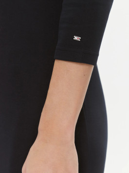 nahlad Tommy Hilfiger dámske tmavomodré  úpletové šaty
