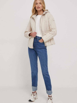 nahlad Tommy Hilfiger dámska béžová bunda Feminine