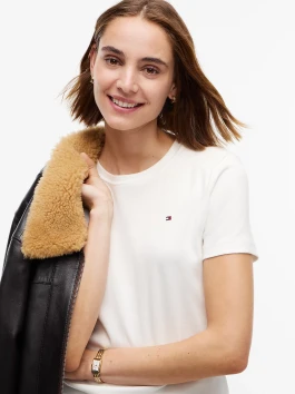 nahlad Tommy Hilfiger dámske biele tričko