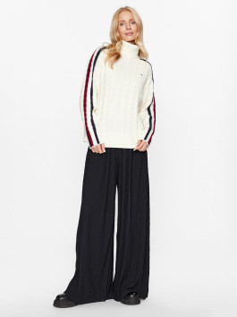 nahlad Tommy Hilfiger dámský krémový svetr