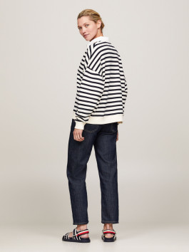 nahlad Tommy Hilfiger dámska pruhovaná mikina