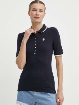 nahlad Tommy Hilfiger dámske tmavomodré polo tričko