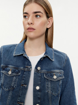nahlad Tommy Hilfiger dámska modrá džínsová bunda
