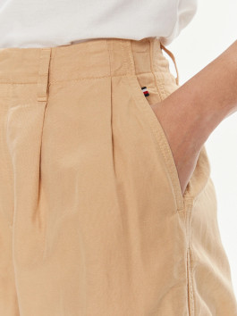 nahlad Tommy Hilfiger dámske béžové nohavice