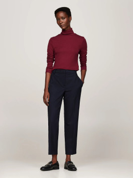 nahlad Tommy Hilfiger dámsky vínový rolák