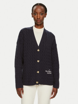 nahlad Tommy Hilfiger dámsky tmavo modrý kardigan 