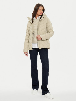 nahlad Tommy Hilfiger dámska béžová bunda