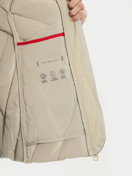 nahlad Tommy Hilfiger dámska béžová bunda