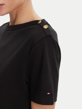 nahlad Tommy Hilfiger dámske čierne tričko