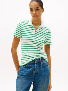 nahlad Tommy Hilfiger dámske pruhované polo tričko 1985