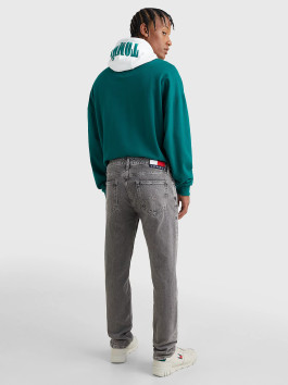nahlad Tommy Jeans pánske šedé džínsy