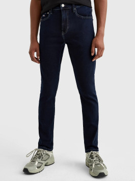 nahlad Tommy Jeans pánske tmavo modré džínsy