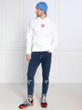 nahlad Tommy Jeans pánska biela mikina