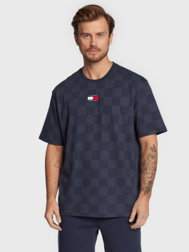 nahlad Tommy Jeans pánske modré tričko