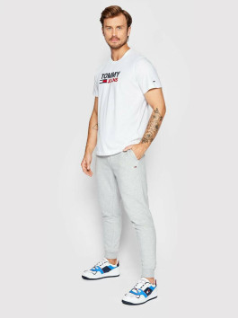 nahlad Tommy Jeans pánske šedé tepláky