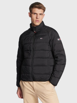 nahlad Tommy Jeans pánska čierna bunda