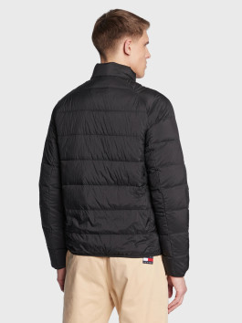 nahlad Tommy Jeans pánska čierna bunda