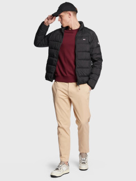 nahlad Tommy Jeans pánska čierna bunda