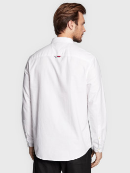 nahlad Tommy Jeans pánska ružová košeľa