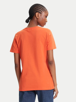 nahlad Tommy Hilfiger dámske oranžové tričko