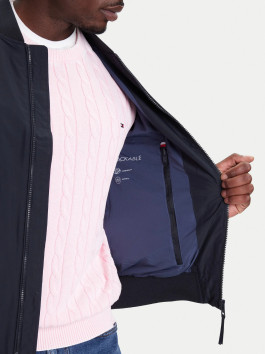 nahlad Tommy Hilfiger pánsky modrý bomber
