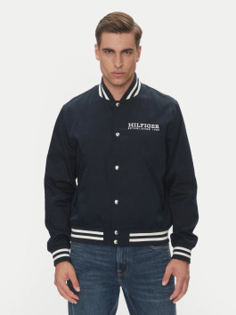 nahlad Tommy Hilfiger pánsky modrý bomber