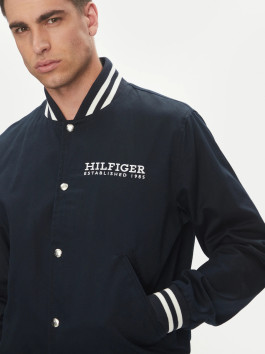 nahlad Tommy Hilfiger pánsky modrý bomber