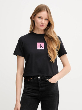 nahlad Calvin Klein dámske čierne tričko