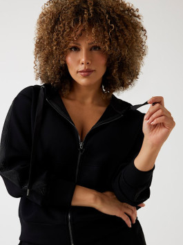 nahlad W5YQ05KBYE2-JBLK MIKINA NA ZIP L/S