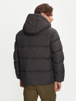 nahlad   Tommy Jeans pánska čierna bunda