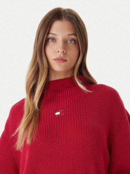 nahlad Tommy Jeans dámsky ružový sveter