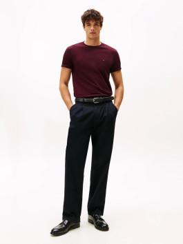 nahlad   Tommy Hilfiger pánske vínové tričko