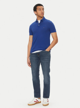 nahlad Tommy Hilfiger pánske modré polo tričko