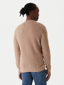 nahlad Tommy Hilfiger pánsky béžový sveter