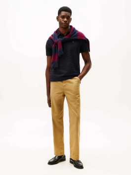 nahlad Tommy Hilfiger pánske tmavo modré polo tričko