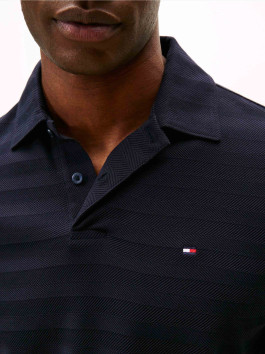 nahlad Tommy Hilfiger pánske tmavo modré polo tričko