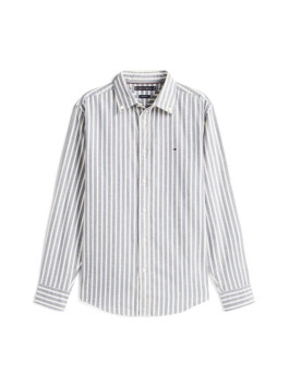 nahlad Tommy Hilfiger pánska modro krémová košeľa