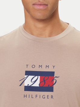 nahlad Tommy Hilfiger pánske béžové tričko