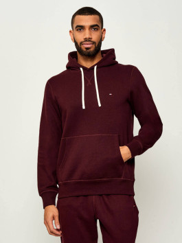 nahlad Tommy Hilfiger pánska vínová mikina