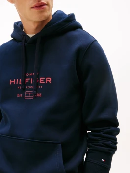 nahlad Tommy Hilfiger pánska tmavo modrá mikina