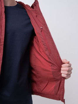 nahlad Tommy Hilfiger pánska vínová bunda