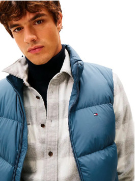 nahlad Tommy Hilfiger pánska modrá vesta