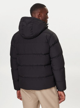 nahlad Tommy Hilfiger pánska čierna bunda