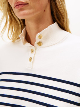 nahlad Tommy Hilfiger dámsky pruhovaný sveter