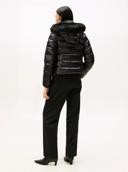 nahlad GLOSS HW DOWN SLIM JACKET W FUR