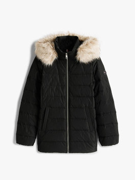 nahlad Tommy Hilfiger dámska čierna páperová bunda 