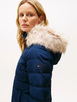 nahlad MW DOWN SLIM JACKET WITH FUR