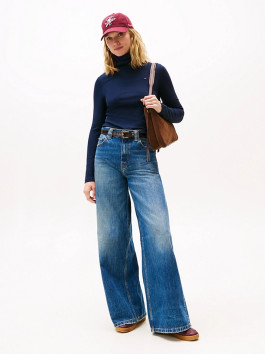 nahlad Tommy Hilfiger dámsky tmavomodrý rolák